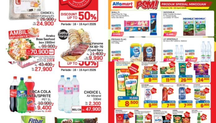 Diskon Spesial Minggu Ini, Cek Promo Terbaru Alfamart, Indomaret, Lotte Mart