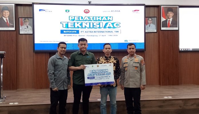 Pelatihan teknisi Air Conditioner (AC) di Balai Pengembangan Sumber Daya Manusia Daerah (BPSDMD) Banten, Kecamatan Karangtanjung, Kabupaten Pandeglang (Foto: Bantentv.com/ Rangga)