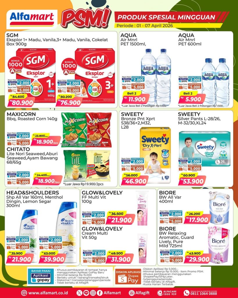 Promo mingguan Alfamart