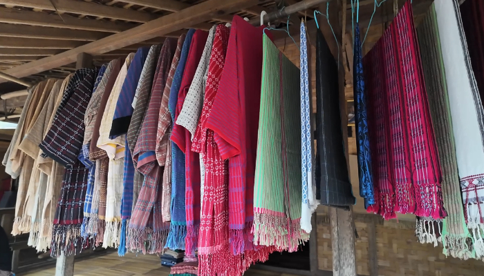 Hasil kerajinan tenun warga Baduy (Foto/Bantentv.com)