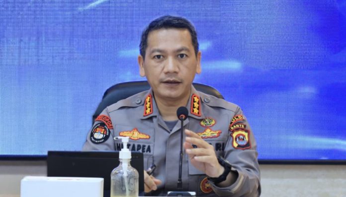 Kabidhumas Polda Banten Kombes Pol Maruli Ahiles Hutapea