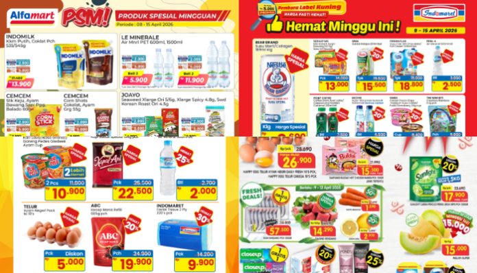 Katalog Promo Indomaret, Alfamart, dan Superindo