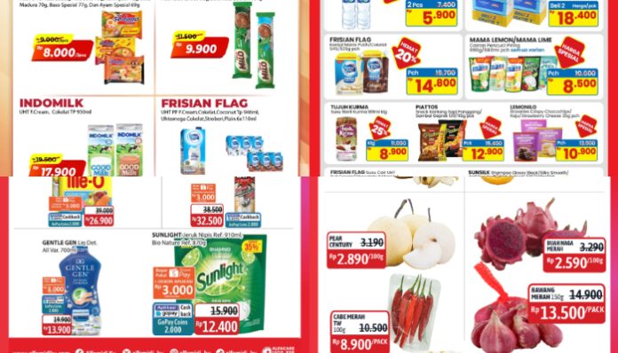 Katalog promo Alfamart, Indomaret, dan Alfamidi di tanggal tua