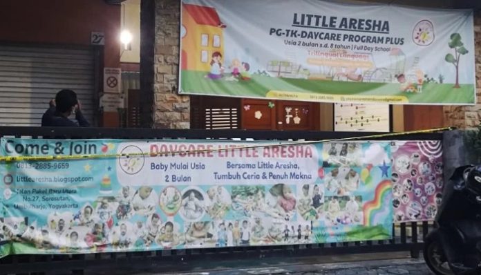 Kepolisian resmi menetapkan 13 orang tersangka kasus Daycare Little Aresha, Yogyakarta