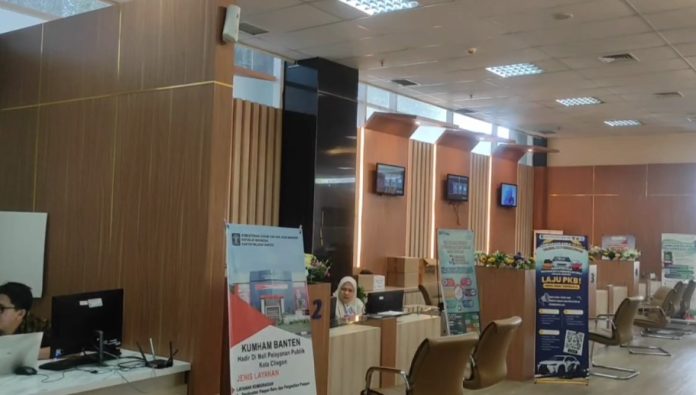 Pengadilan Negeri membuka layanan di MPP Cilegon (Foto: Bantentv.com/ Ali)