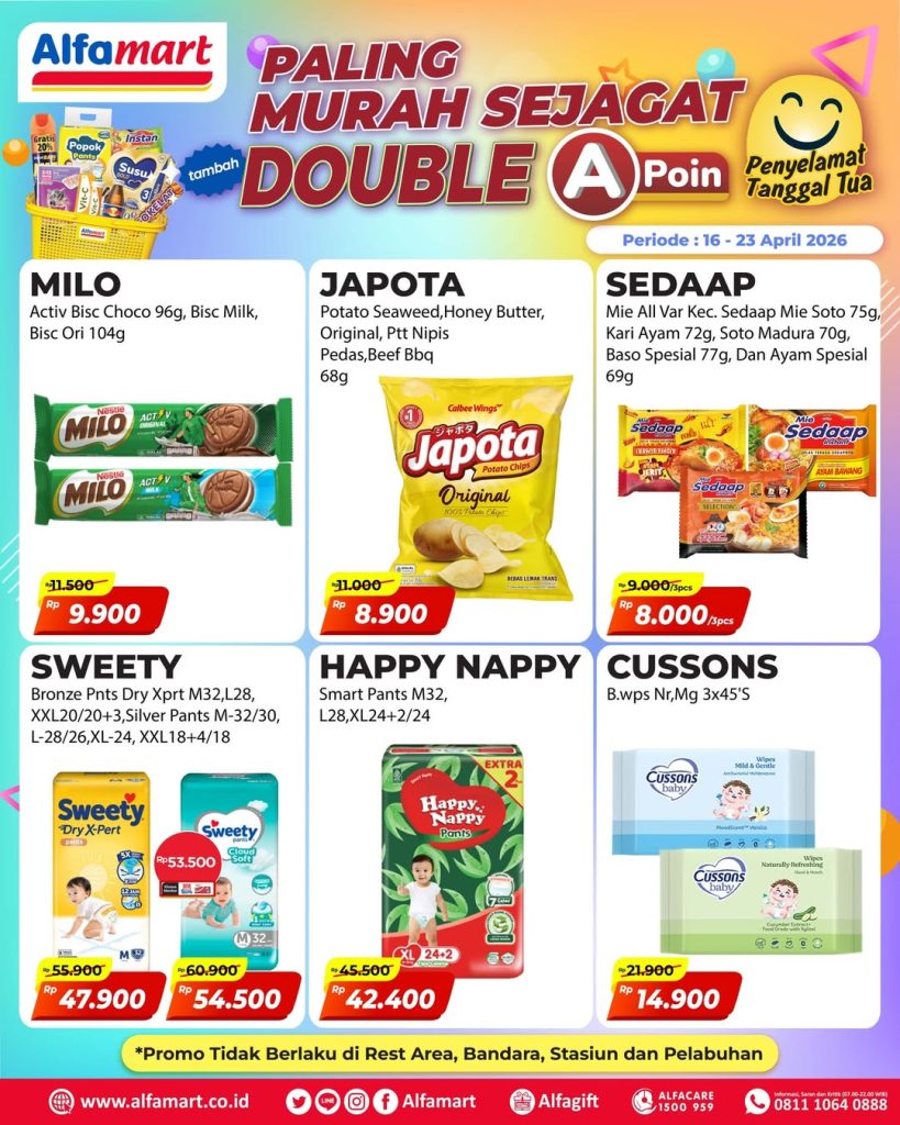 Katalog promo alfamart 16-22 April 2026
