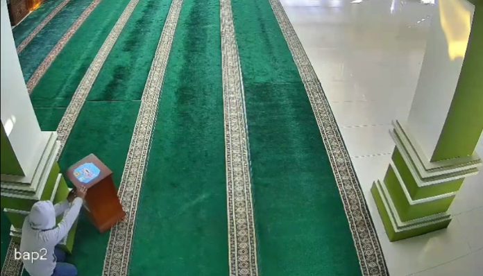 Maling Gasak Dua Kotak Amal di Kota Serang