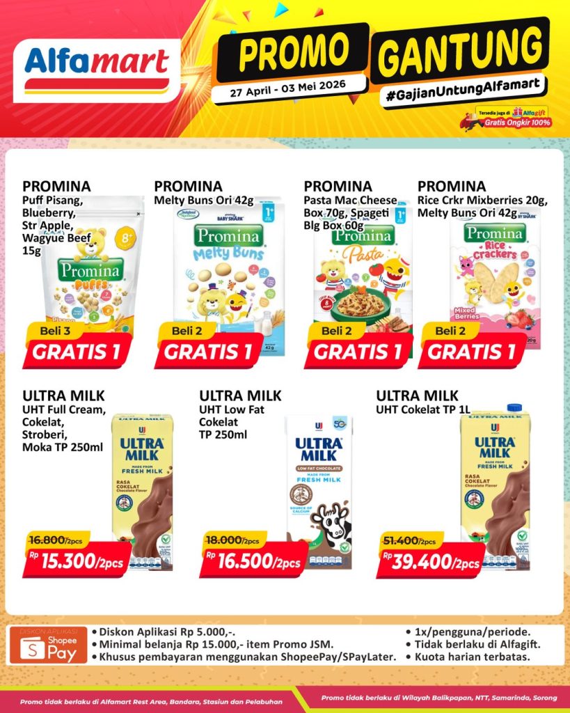 Promo Gantung Alfamart
