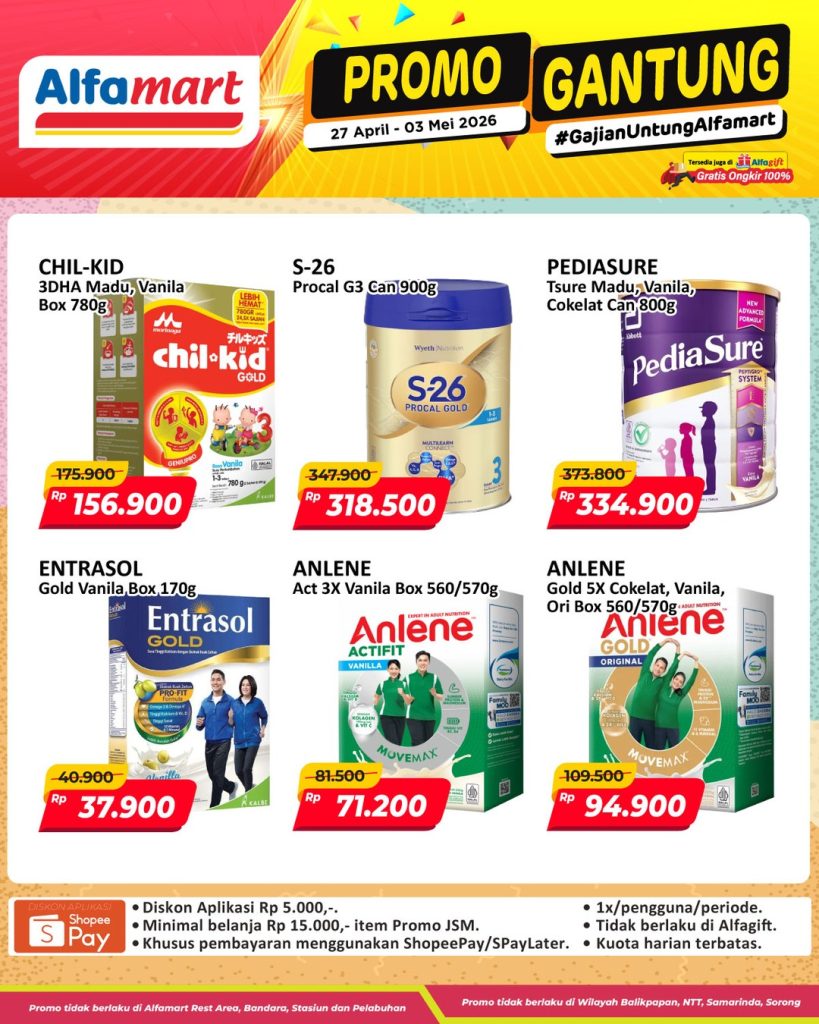 Promo Gantung Alfamart