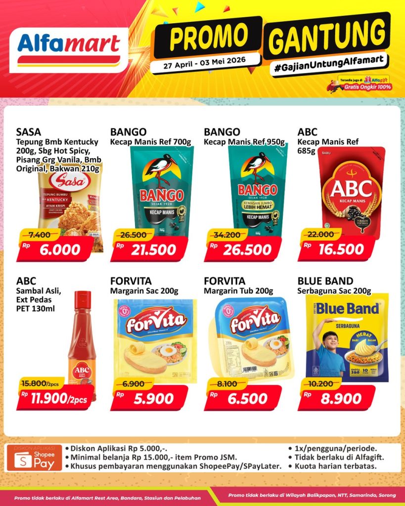 Promo Gantung Alfamart