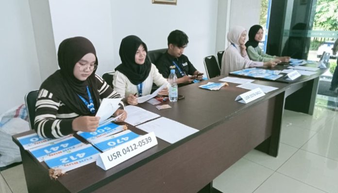 Panitia mulai mempersiapkan ratusan racepack Banten TV Fun Run 2026