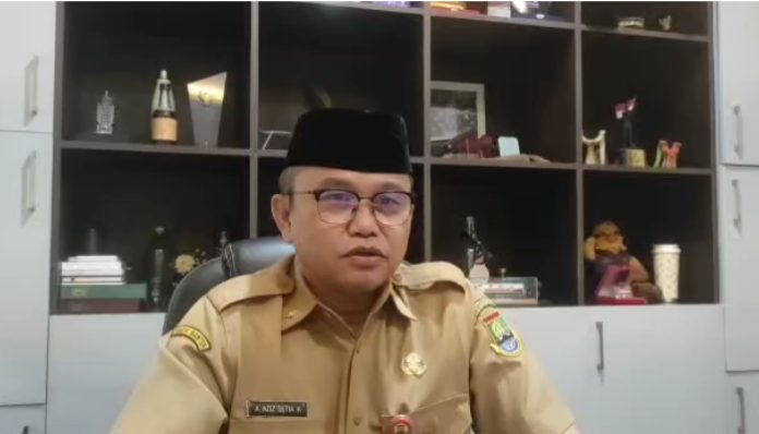Pelaksana Tugas Sekretaris Daerah Kota Cilegon, Ahmad Aziz Setia Ade Putra