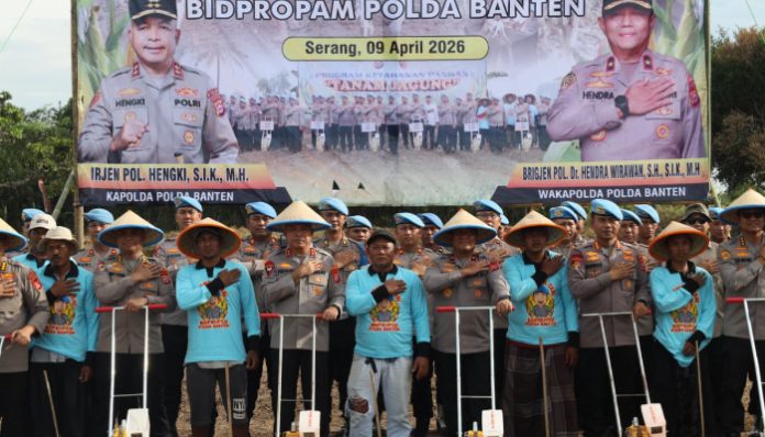 Polda Banten Perkuat Ketahanan Pangan dan Sinergi dengan Masyarakat