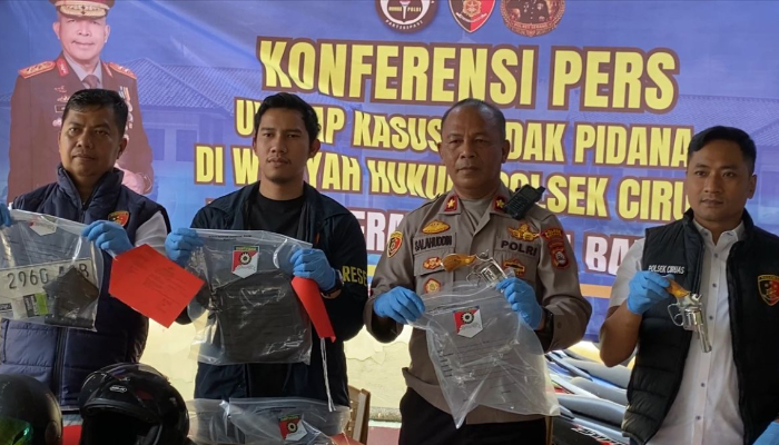 Polisi Bongkar Jaringan Sewa Senpi Ilegal untuk Aksi Curanmor
