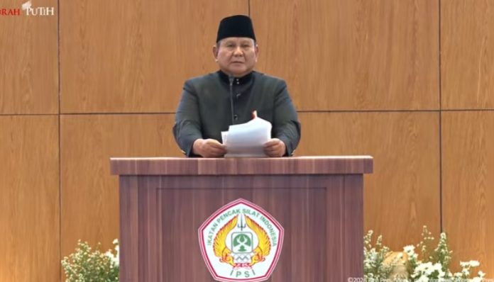 Prabowo Resmi Mundur dari PB IPSI