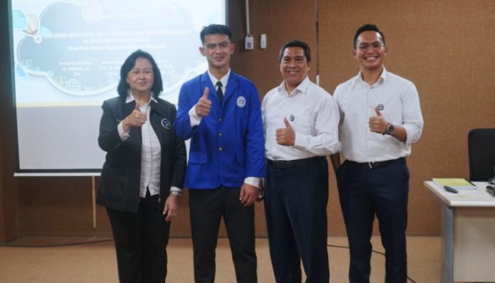 Pratama Arhan menjadi lulusan pertama Udinus dengan ijazah berbasis blockchain