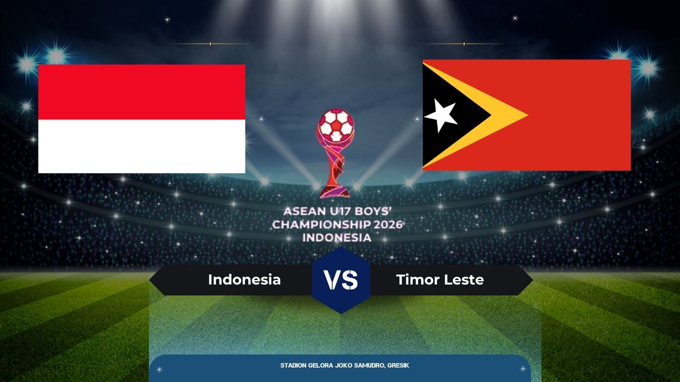 Prediksi Indonesia U-17 vs Timor Leste, Garuda Muda Bidik Kemenangan