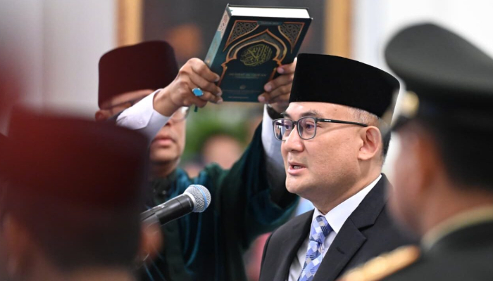 Presiden Prabowo Lantik Andi Rahadian sebagai Dubes RI untuk Oman dan Yaman