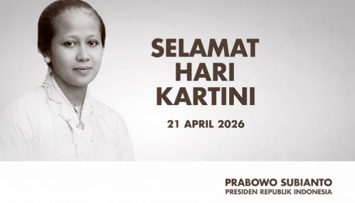 Presiden Republik Indonesia, Prabowo Subianto Ucapkan Selamat Hari Kartini 2026
