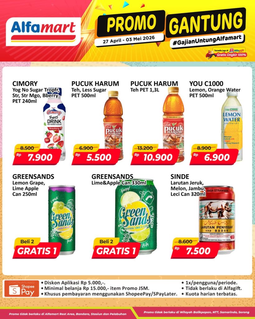 Promo Gantung Alfamart