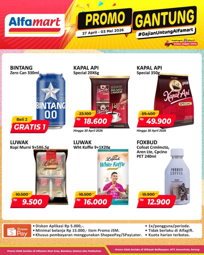 Promo Gantung Alfamart