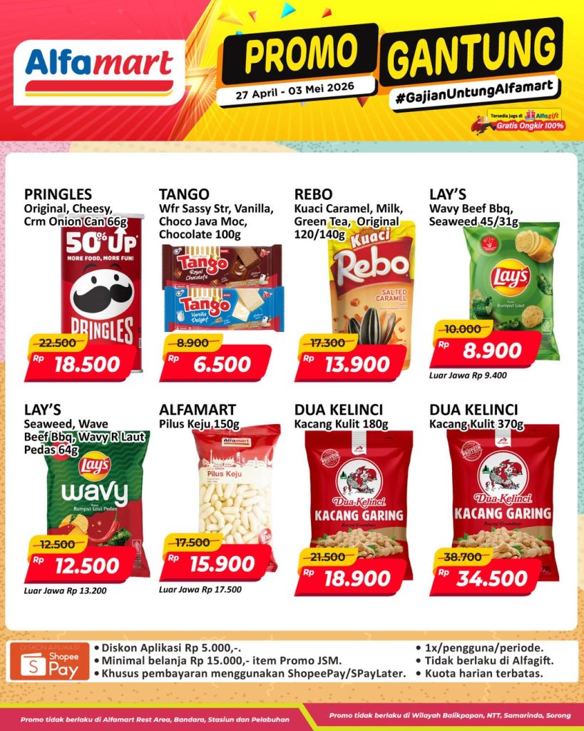 Promo Gantung Alfamart