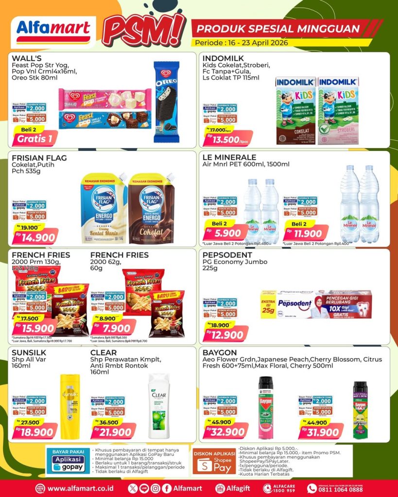Katalog promo alfamart 16-22 April 2026