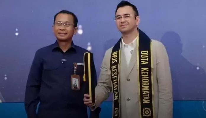 Raffi Ahmad resmi jadi Duta Kehormatan BPJS Kesehatan (Foto : Instagram/raffinagita1717)