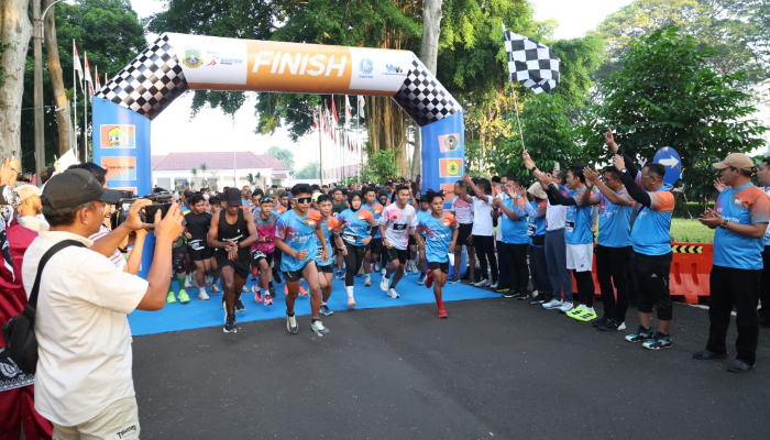 Road to Banten Marathon 5K di Kota Serang Diikuti ratusan Pelari