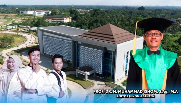 Rektor UIN SMH Banten Prof. Muhammad Ishom menyampaikan capaian kampus masuk 10 besar PTKIN terbaik versi UniRanks 2026