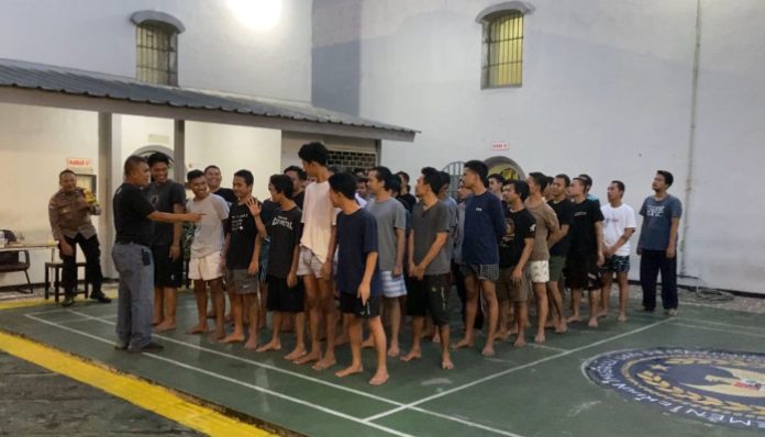 Rutan Kelas IIB Serang Gelar Tes Urine