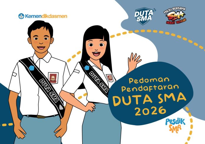 Pendaftaran Duta SMA 2026 resmi dibuka (Foto: Kemendikdasmen)