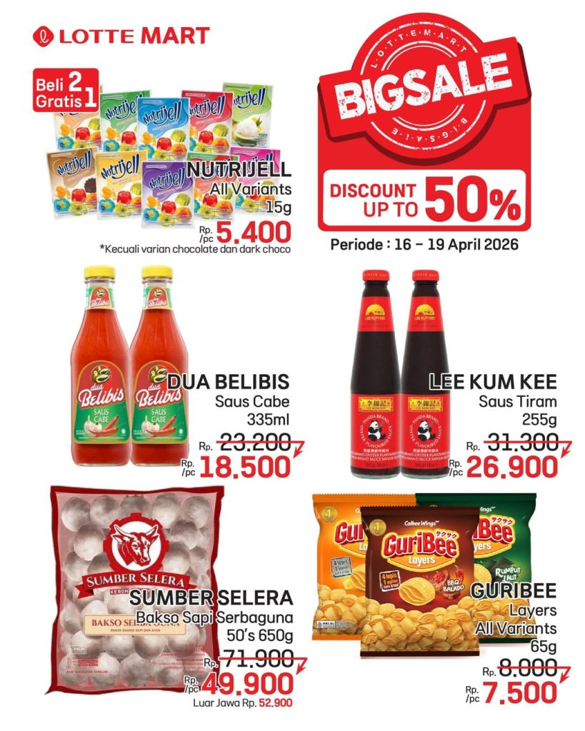 Katalog promo Lotte Mart 16-22 April 2026