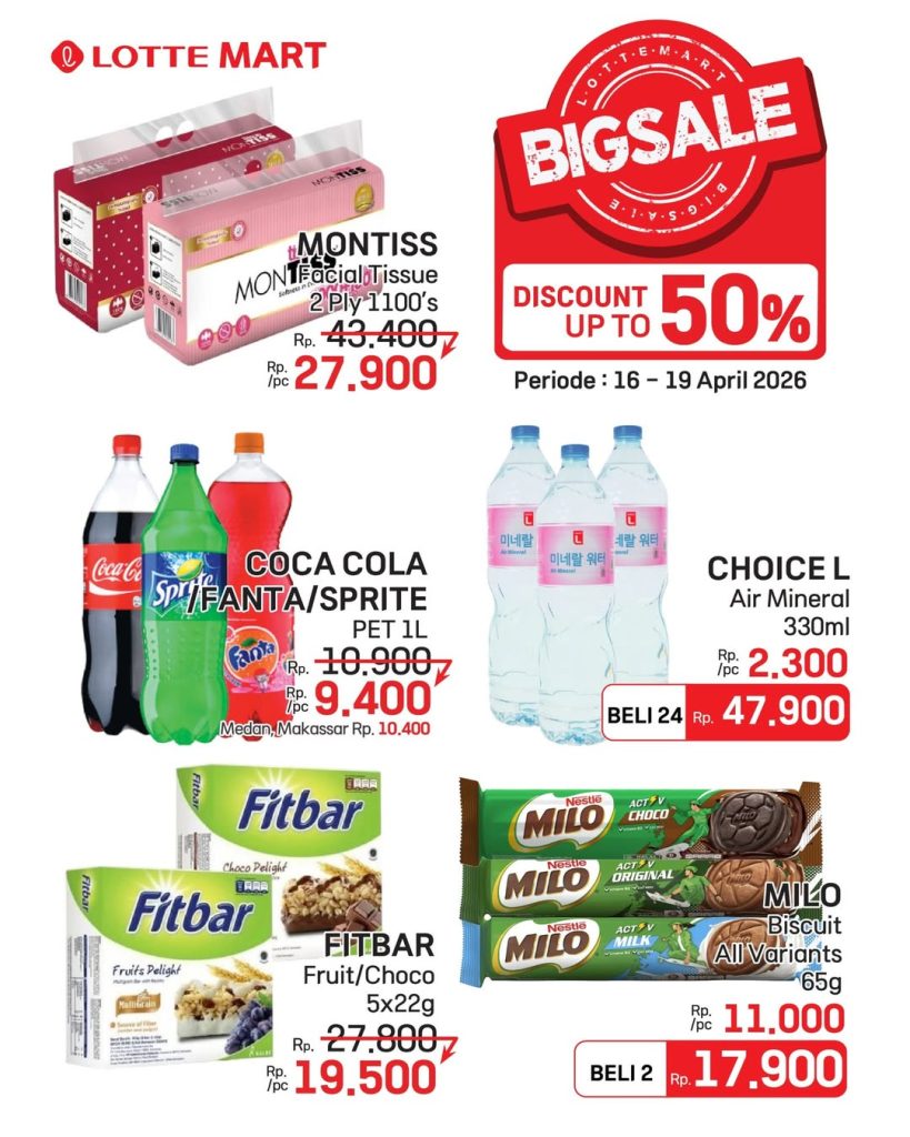 Katalog promo Lotte Mart 16-22 April 2026