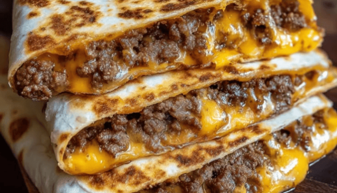 Smash Burger Quesadilla Homemade (Foto/Pinterest)