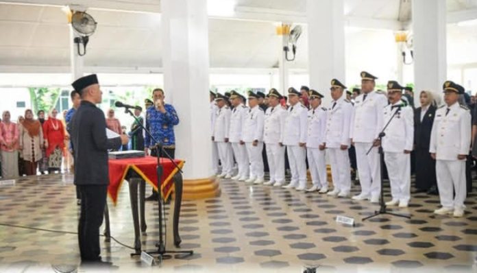 Suasana Pelantikan ASN Kabupaten Lebak