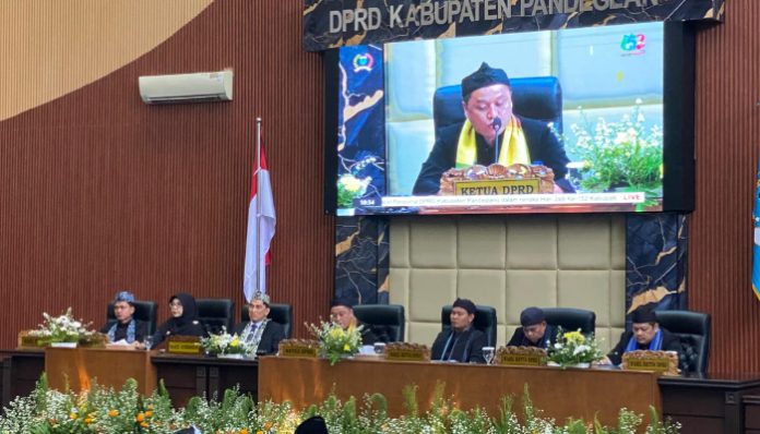 Suasana Rapat Paripurna Hari Jadi ke-152 Kabupaten Pandeglang