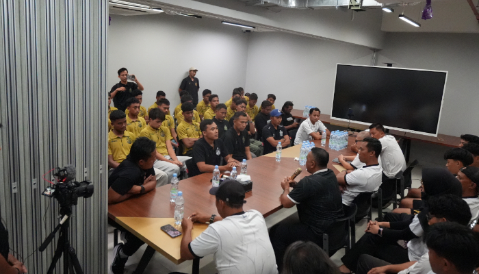 Suasana mediasi Dewa United U-20 dan Bhayangkara FC U-20