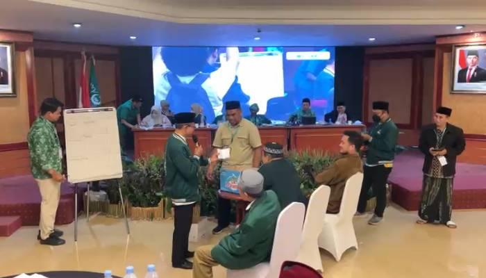 Suasana pemilihan Ketua Umum PB Mathla’ul Anwar periode 2026–2031