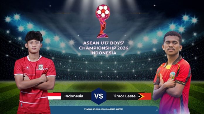 Susunan Pemain Indonesia U-17 vs Timor Leste U-17