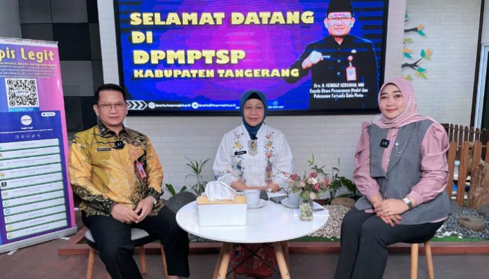 Talkshow bersama DPMPTSP Kabupaten Tangerang