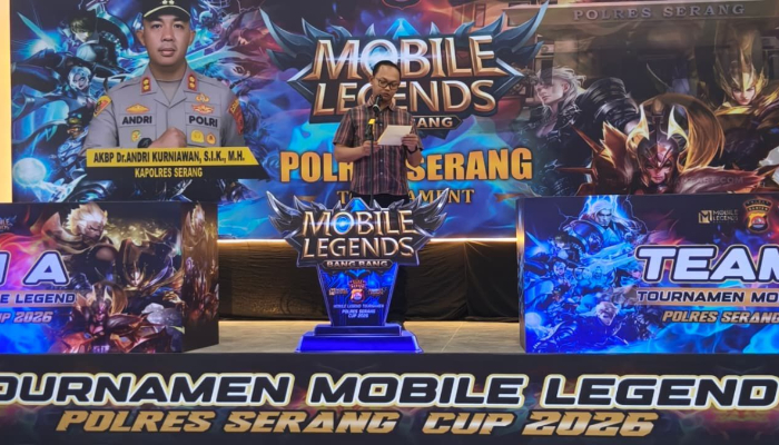 Turnamen Mobile Legends: Bang Bang Polres Serang Cup 2026 