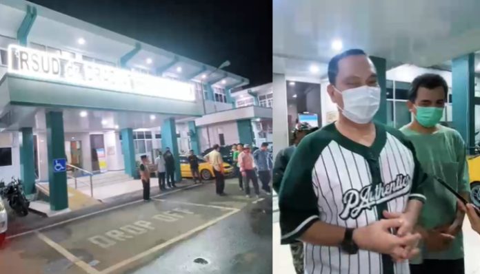 Wali Kota Serang Budi Rustandi meninjau kondisi pasien di RSDP usai menerima laporan warga