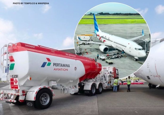 Pemerintah tengah mengatur strategi kebijakan untuk menekan lonjakan harga tiket pesawat imbas kenaikan harga avtur (Foto: Tempo.co dan Wikipedia)