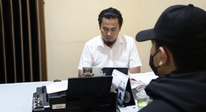 Pelaku kekerasan seksual di Untirta masih diperiksa Polda Banten (Foto: Bantentv.com/ Imron)