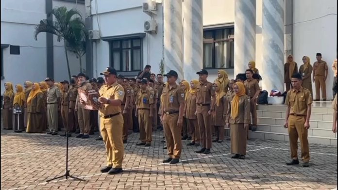 Pemkab Pandeglang Siapkan Skema WFH  dalam rangka merespon dinamika global dan anjuran dari pemerintah pusat (Foto: Bantentv.com/ Rangga)