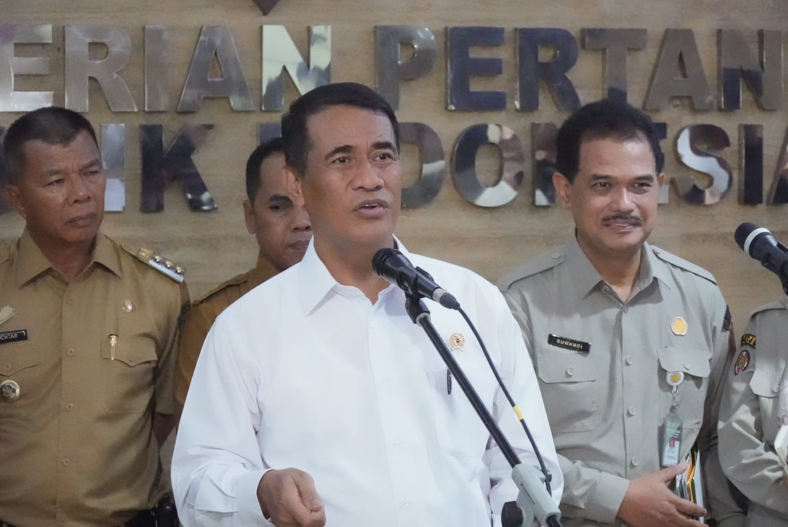 Menteri Pertanian Andi Amran Sulaeman (Foto: Bantentv.com/ Rangga)