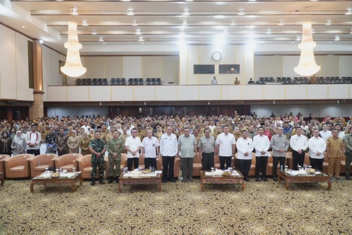 Rapat Koordinasi Nasional (Rakornas) Antisipasi Musim Kemarau 2026 yang digelar di Auditorium Gedung F Kantor Pusat Kementerian Pertanian RI (Foto: Bantentv.com/ Rangga)