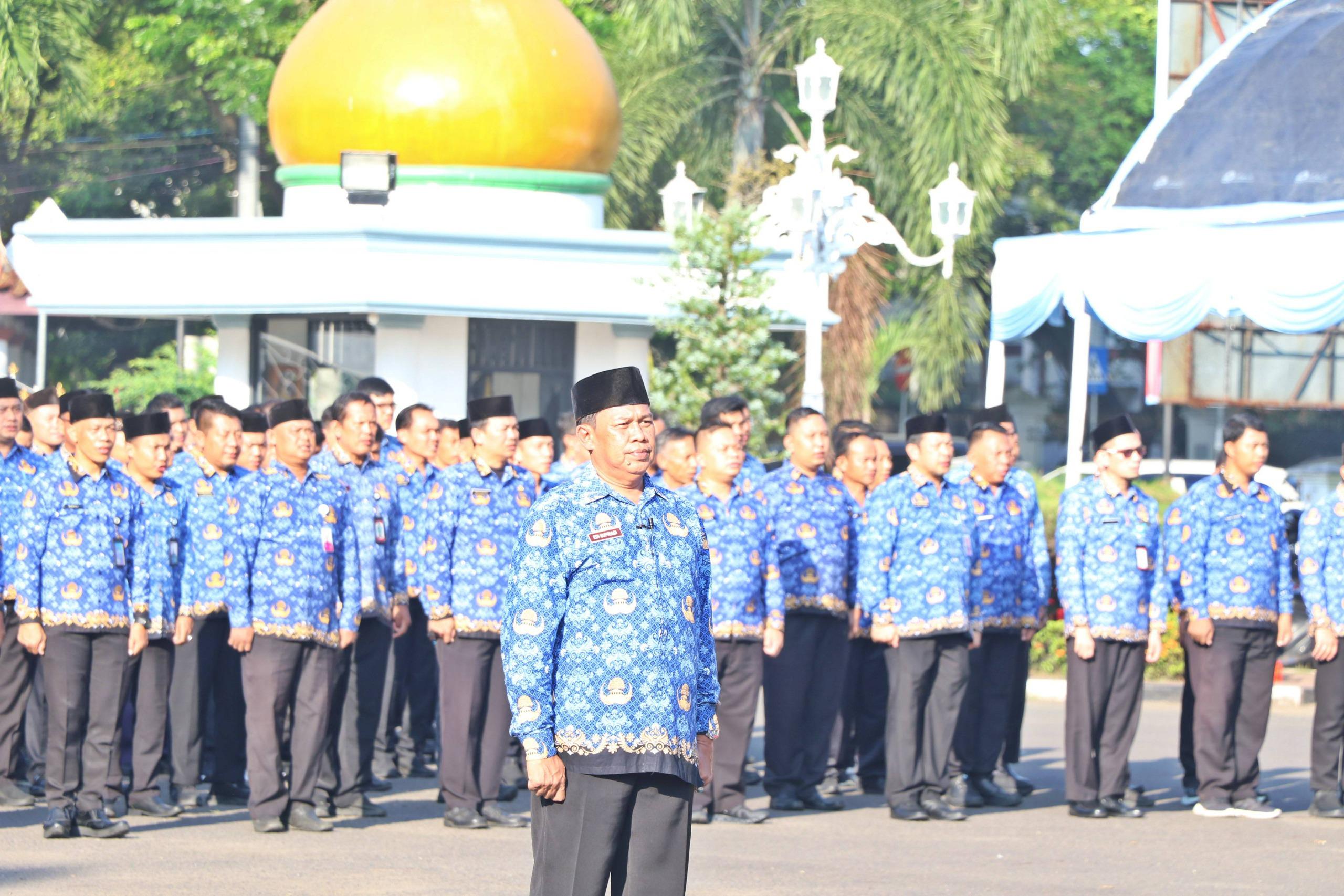 Peringatan Hari Otonomi Daerah ke-30 Tahun 2026 di lingkungan Pemkab Serang (Foto: Bantentv.com/ Riki)