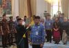 Pelantikan Aziz Setia Ade Putra sebagai Pj Sekda Kota Cilegon (Foto: Bantentv.com/ Ali)